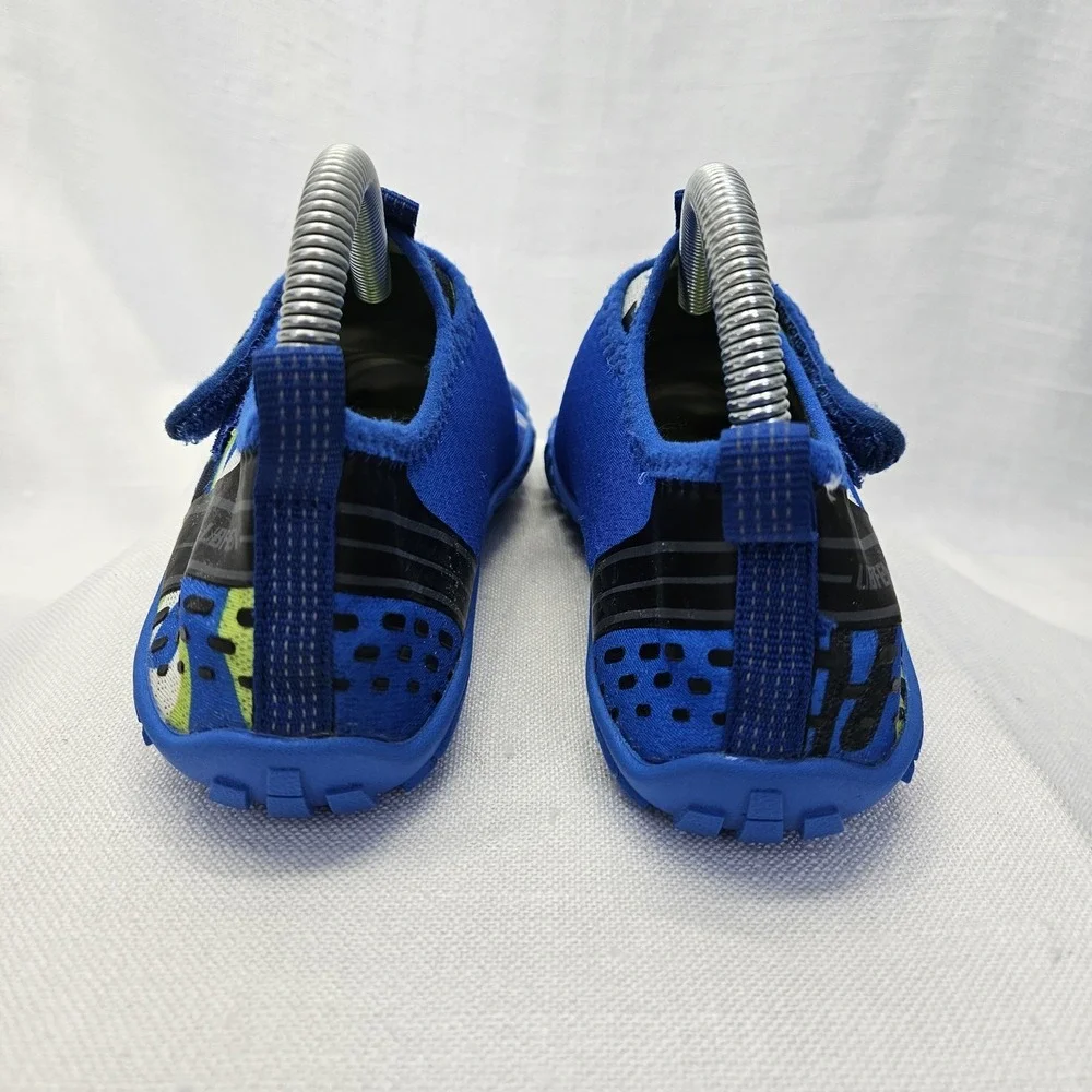 UBFEN Water Shoes Kids Sz 3 35 Blue Camo Aqua Socks Beach Pool Swim Barefoot